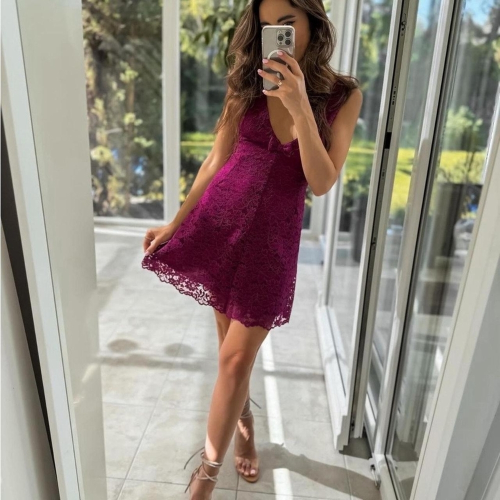 Zara Women's Purple Dress